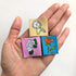 Intensely Distracted Woven Labels - Birth Month Series 2 | Variety Pack